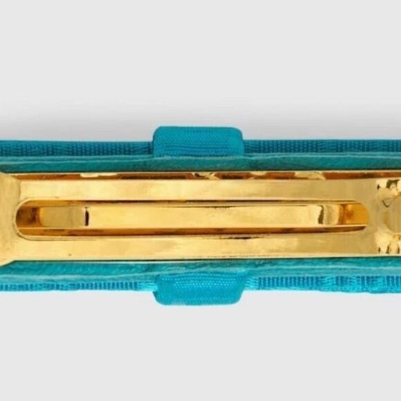 Brand new with box Gucci Turquoise Hair Clip - Picture 2 of 4